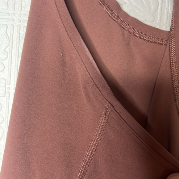 Lululemon Cool RB Short Tank Nulu Brownish Mauve - Picture 5 of 6